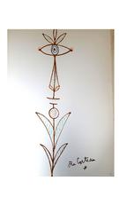 Jean Cocteau - Marine Mountains - Original Lithograph