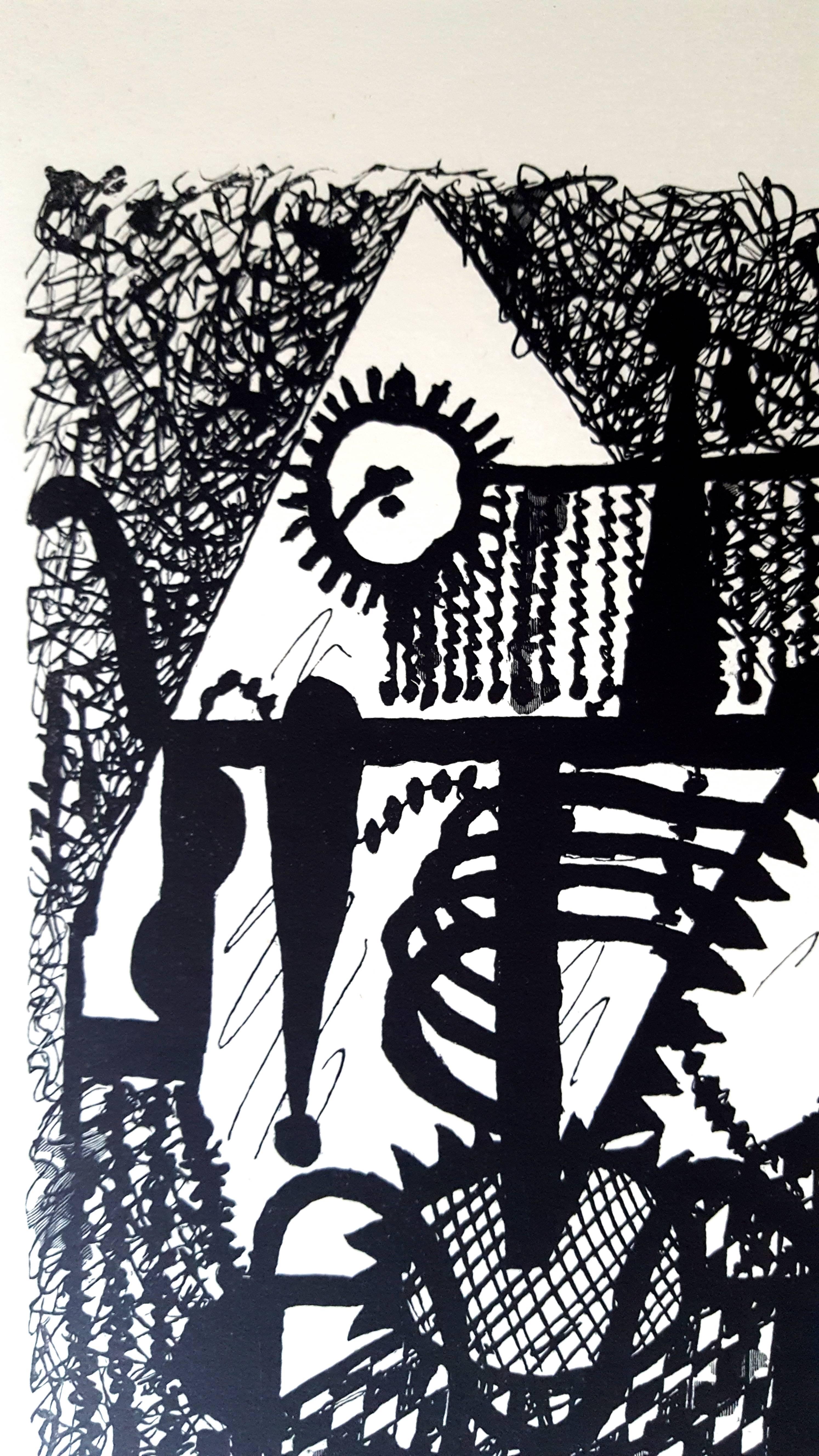 Pablo Picasso (après) 
Helene Chez Archimede

Support : gravé sur bois par Georges Aubert
Dimensions : 44 x 33 cm
Portfolio : Helen Chez Archimede
Année : 1955
Édition : 240 (Ici, c'est l'un des 140 réservés aux membres du Nouveau Cercle de Paris du