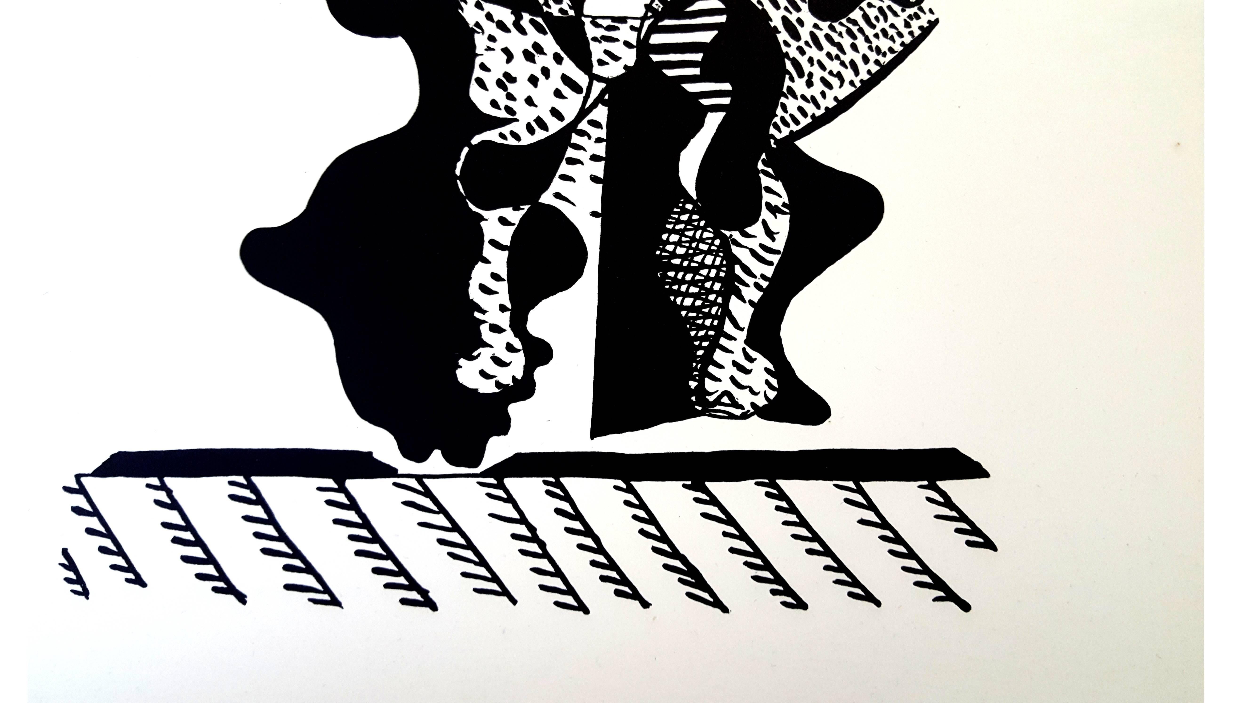 Pablo Picasso (nach) 
Helene Chez Archimede

Medium: Gravur auf Holz von Georges Aubert
Abmessungen: 44 x 33 cm
Mappe: Helen Chez Archimede
Jahr: 1955
Auflage: 240 (Hier handelt es sich um eines der 140 Exemplare, die für die Mitglieder des Neuen