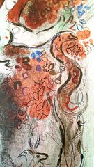 Marc Chagall - The Bible - Adam and Eve - Original Lithograph