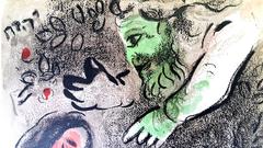 Marc Chagall - The Bible - Eve - Original Lithograph