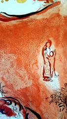 Marc Chagall - La Bible - La jeune fille d'Israël - Lithographie originale