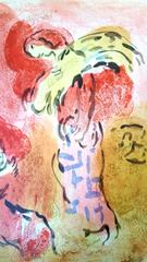 Marc Chagall - The Bible - Ruth Gleaning - Original Lithograph