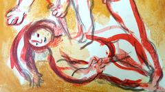 Marc Chagall - The Bible - Cain and Abel - Original Lithograph