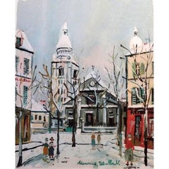 L'Eglise Saint Pierre de Montmartre - Pochoir
