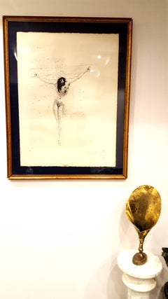 Salvador Dali - Christ - Handsigned Etching