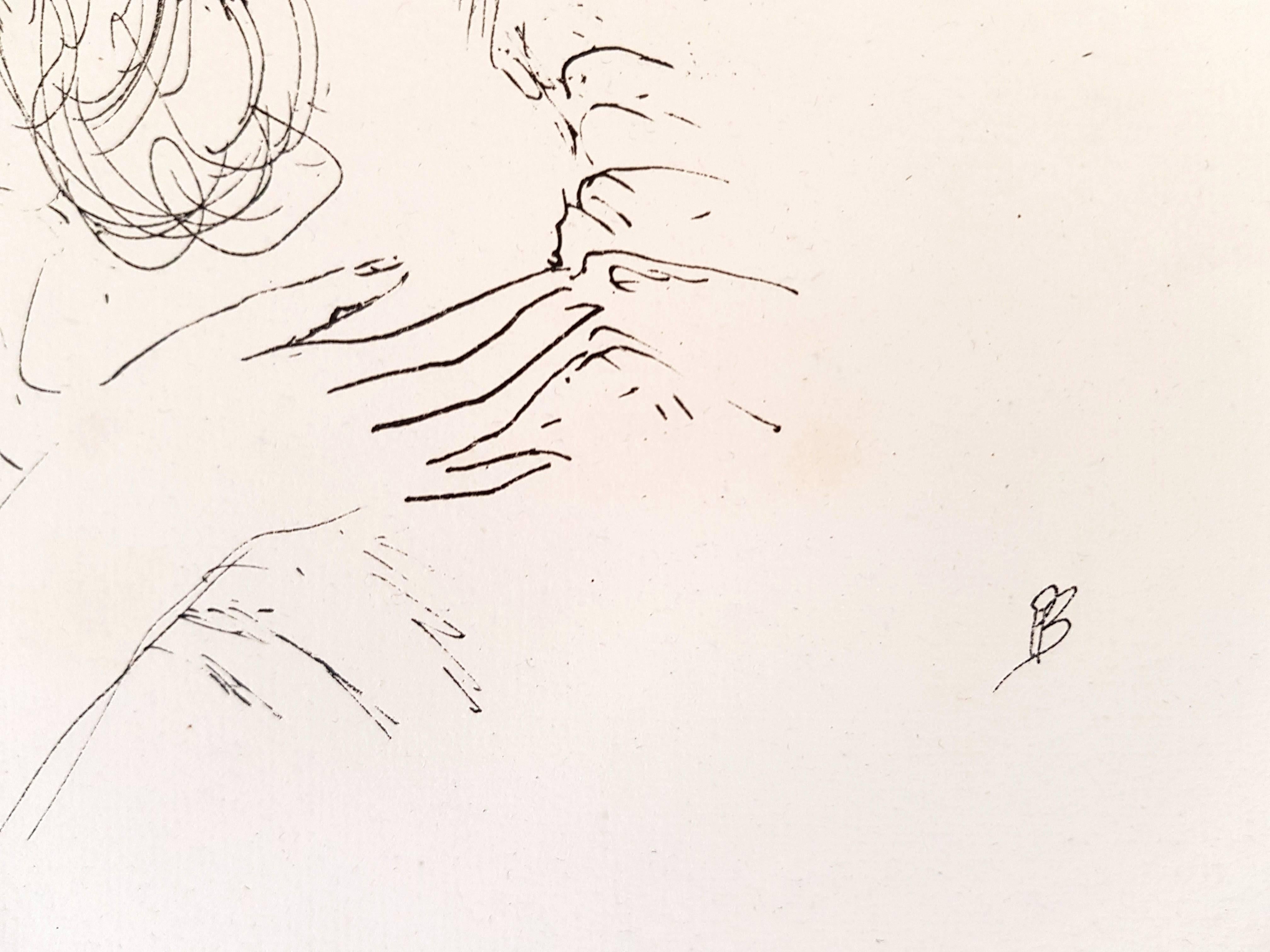 Pierre Bonnard - Lovers - Original Lithograph 1