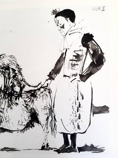 after Pablo Picasso - The Human Comedy - Heliogravure