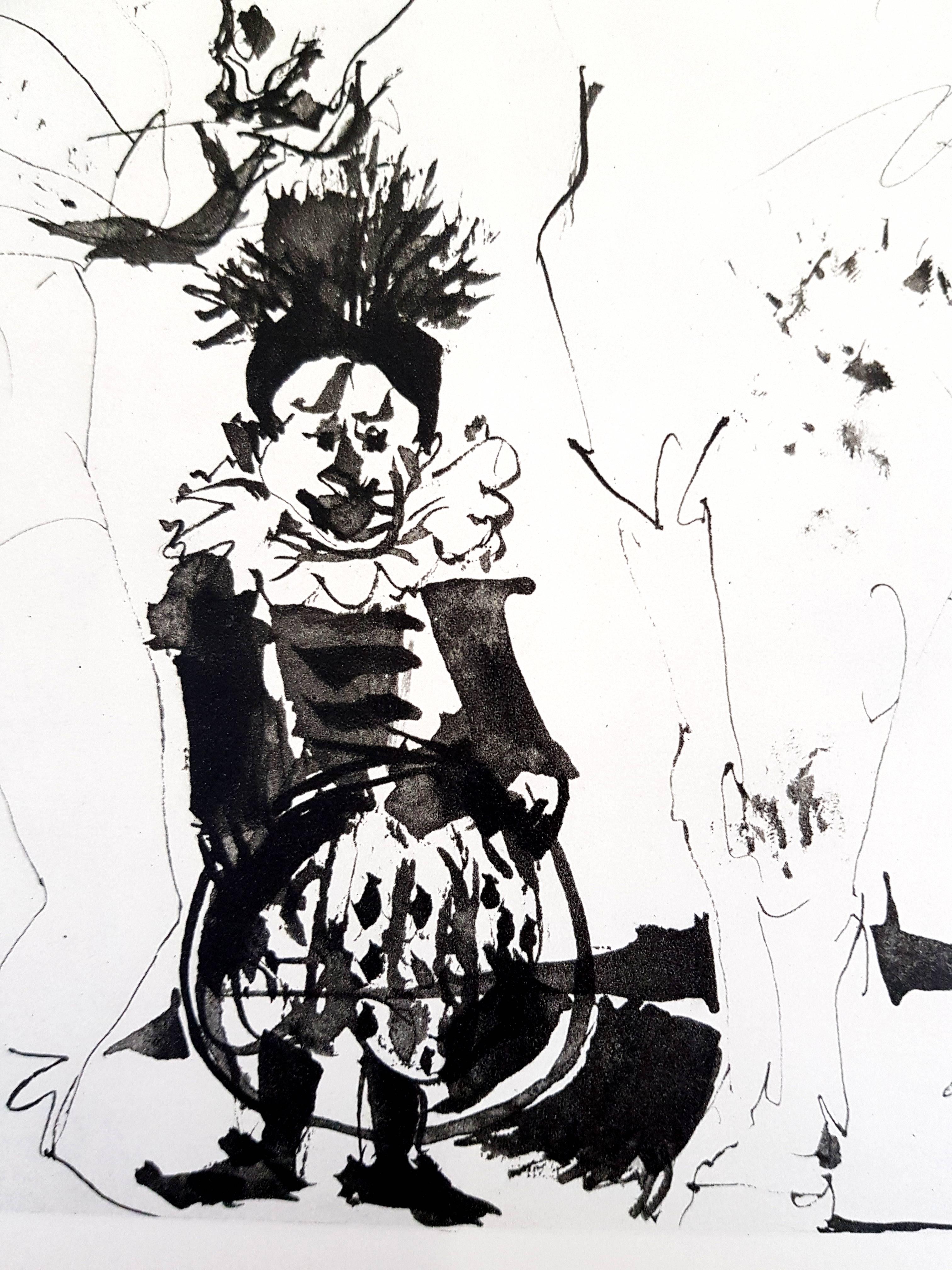 after Pablo Picasso - The Human Comedy - Heliogravure 2