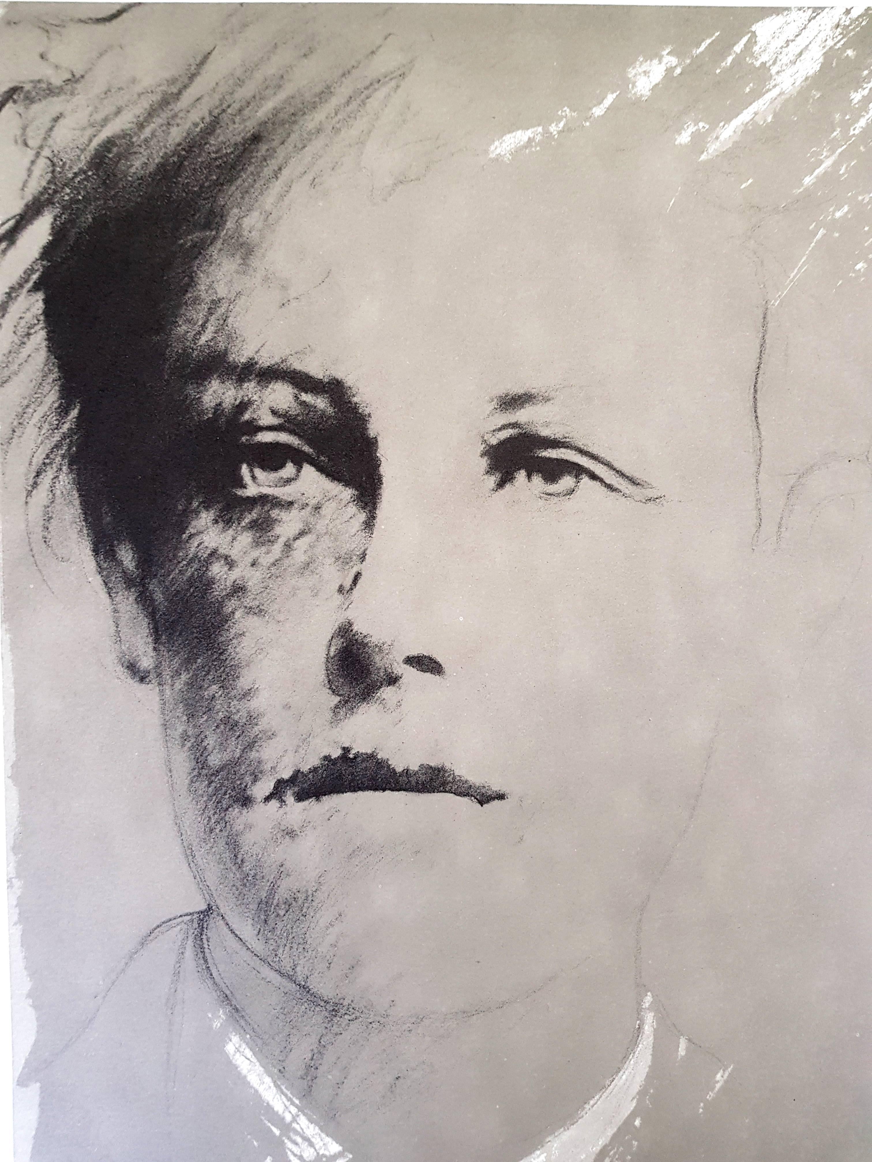 Ernest Pignon-Ernest - Rimbaud - Regards - Original Lithograph 1