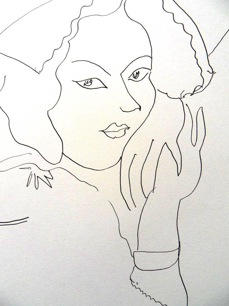 Henri Matisse (Nach) – Lithographie – Blumen – Print von (after) Henri Matisse
