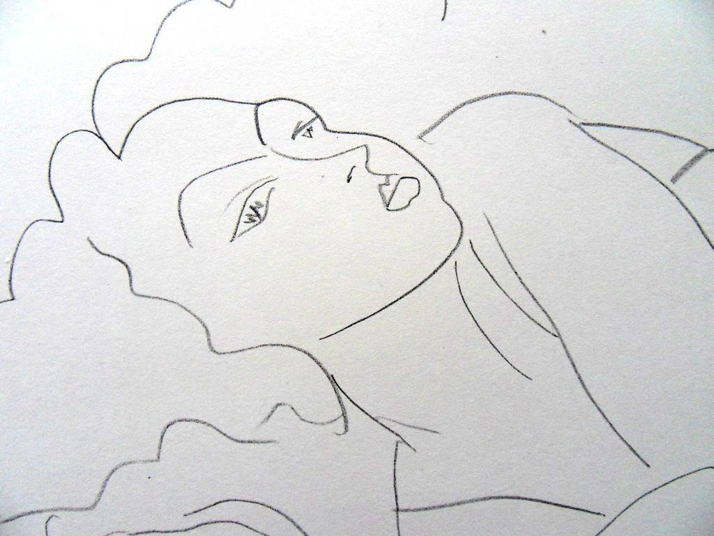 Henri Matisse (After) - Lithograph - Woman in Repose - Print by (after) Henri Matisse