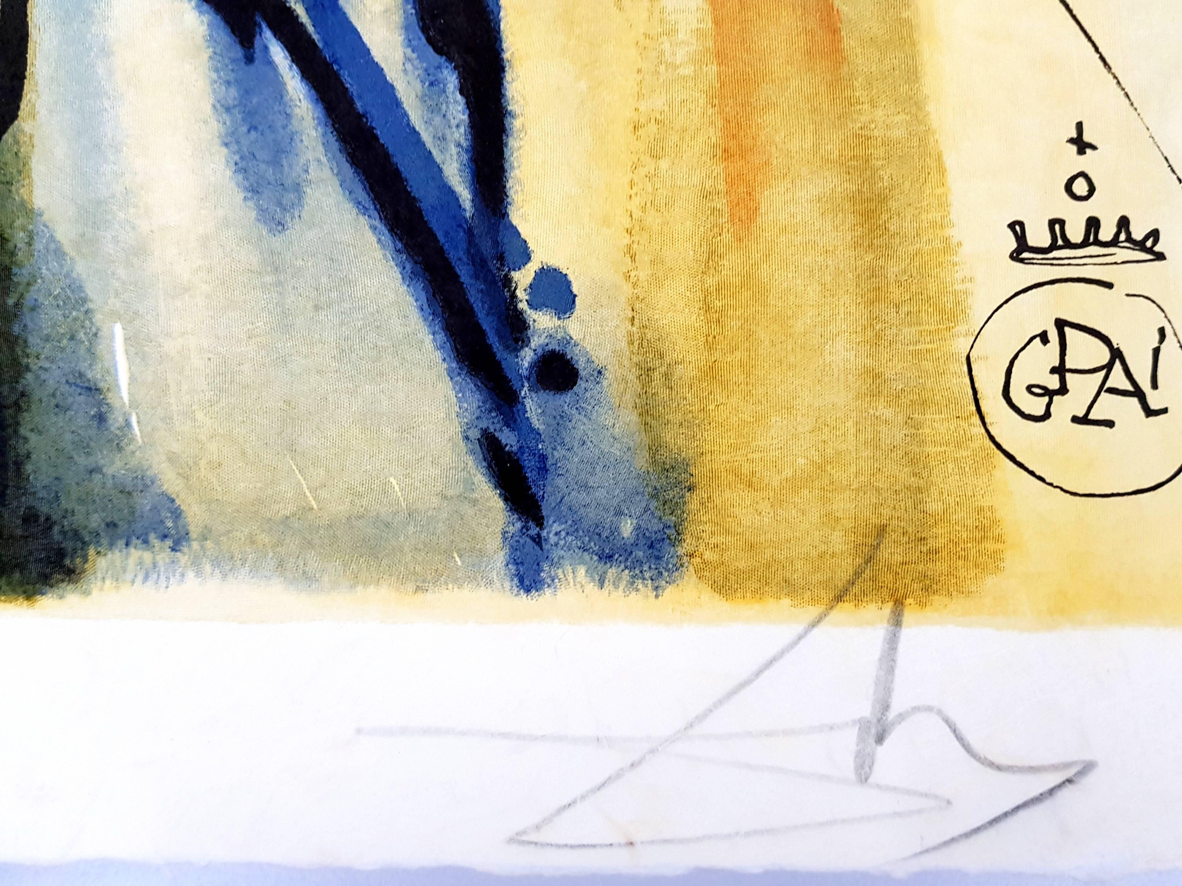 Salvador Dali - Die Kunst des Liebens - Handsignierte Lithographie
Titel: Venus
Abmessungen: 56 X 38 cm  
Nummeriert: EA, Epreuve d'Artiste
1979
Referenz: Feld 79-2