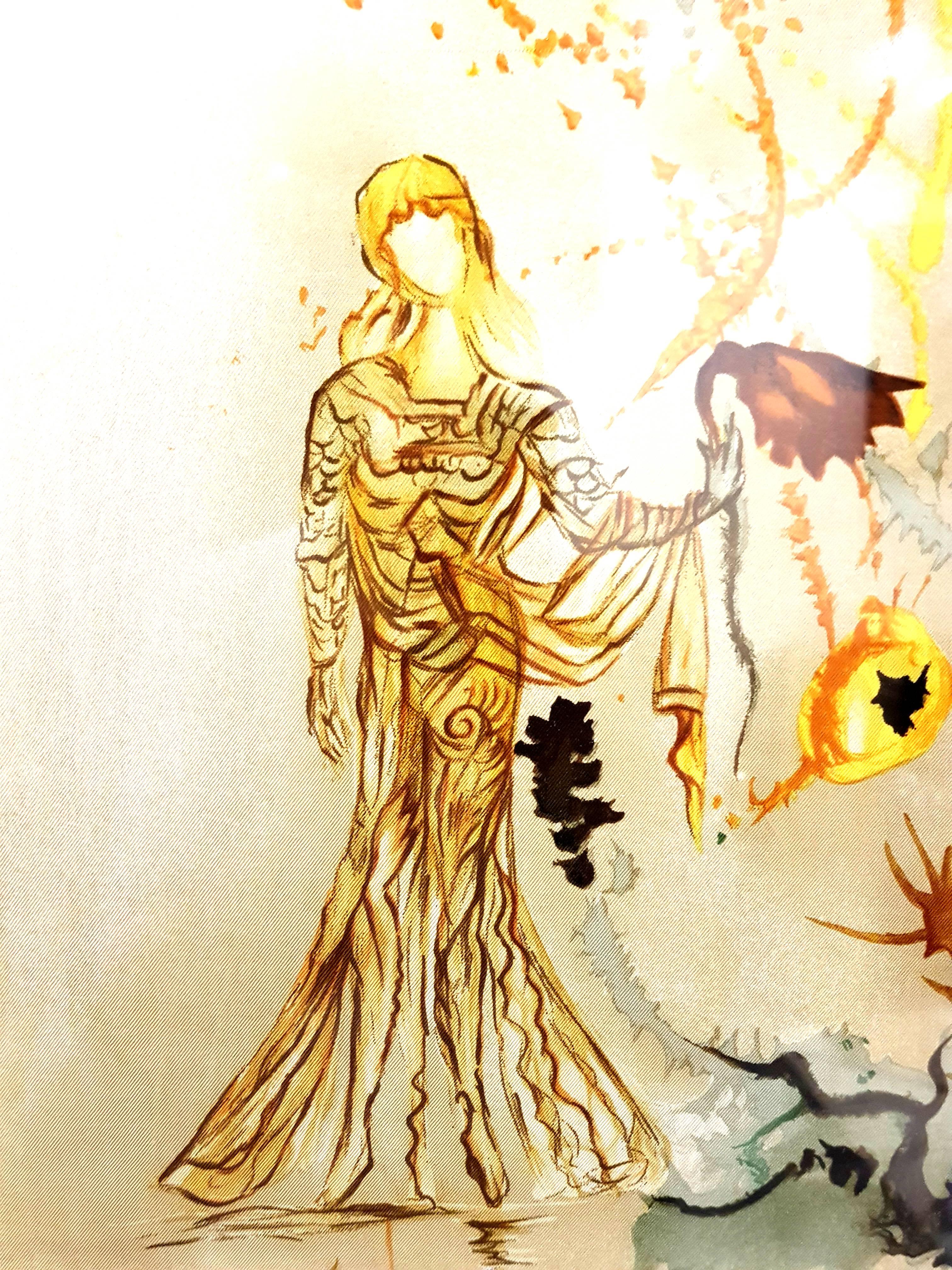 d'après Salvador Dali - Sérigraphie sur soie - Surréalisme Print par (after) Salvador Dali