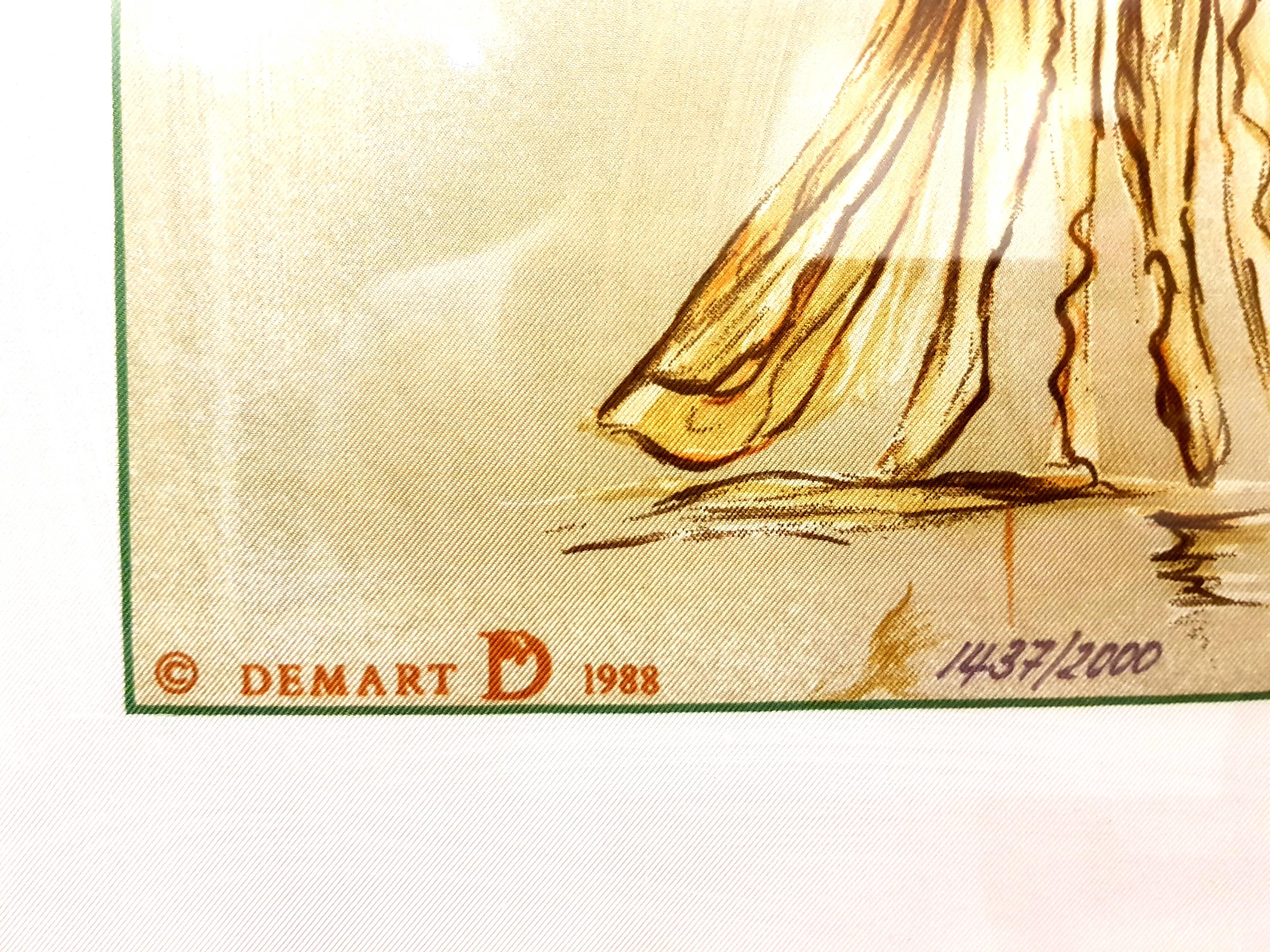 d'après Salvador Dali - Sérigraphie sur soie 3