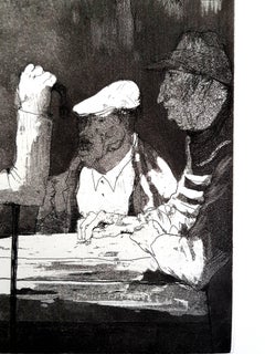 Jean Jansem - Original Etching