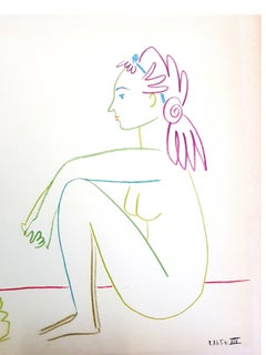 Die menschliche Komödie - Lithographie