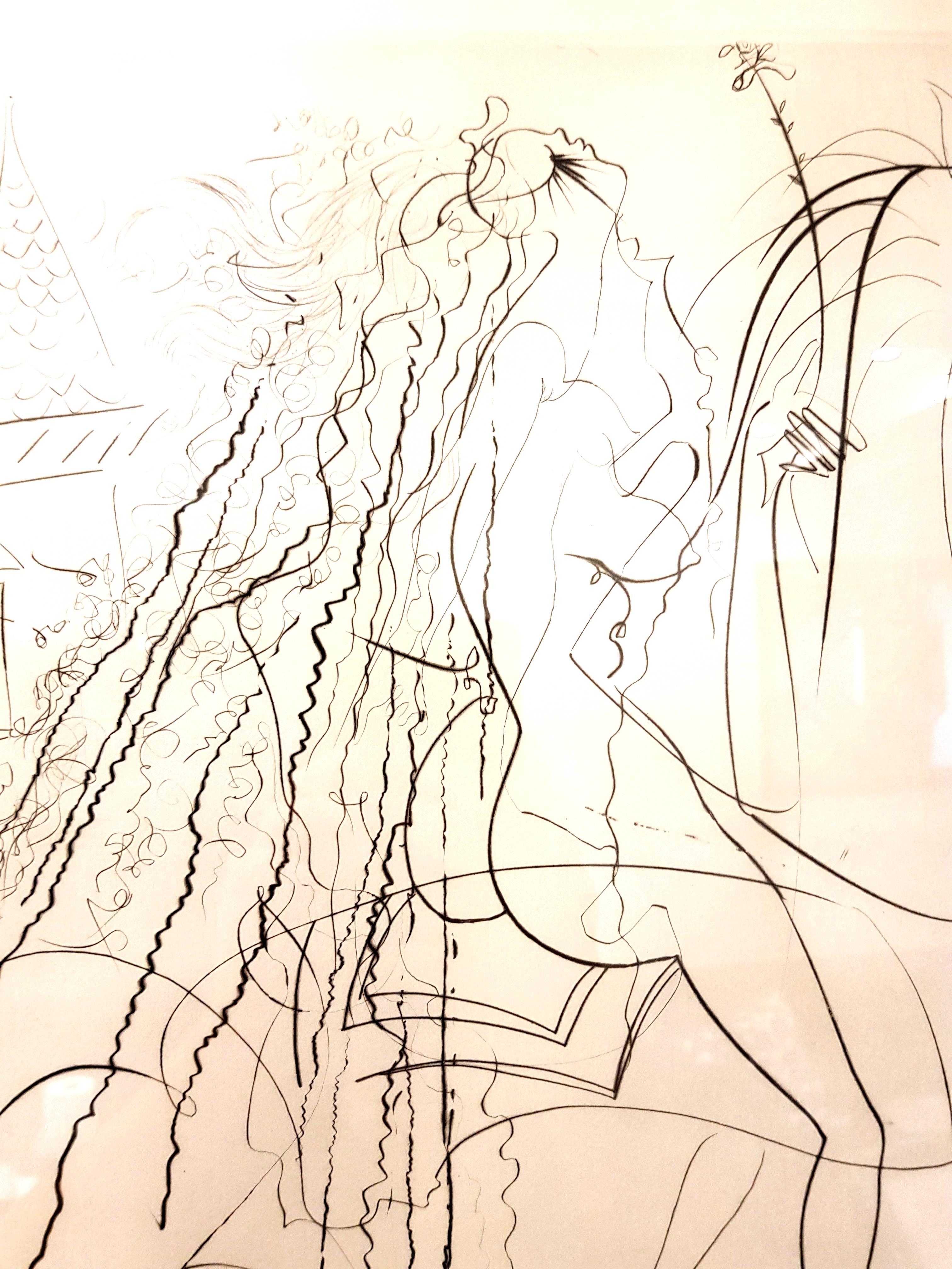 Salvador Dali - Original handsignierte Radierung
Titel: Dame Godiva
Maße: 50 x 37 cm
Handsigniert
Auflage: EA
Referenz: Michler / Lopsinger 337

Salvador Dalí

Salvador Dali wurde als Sohn eines angesehenen Notars in der nordspanischen Kleinstadt