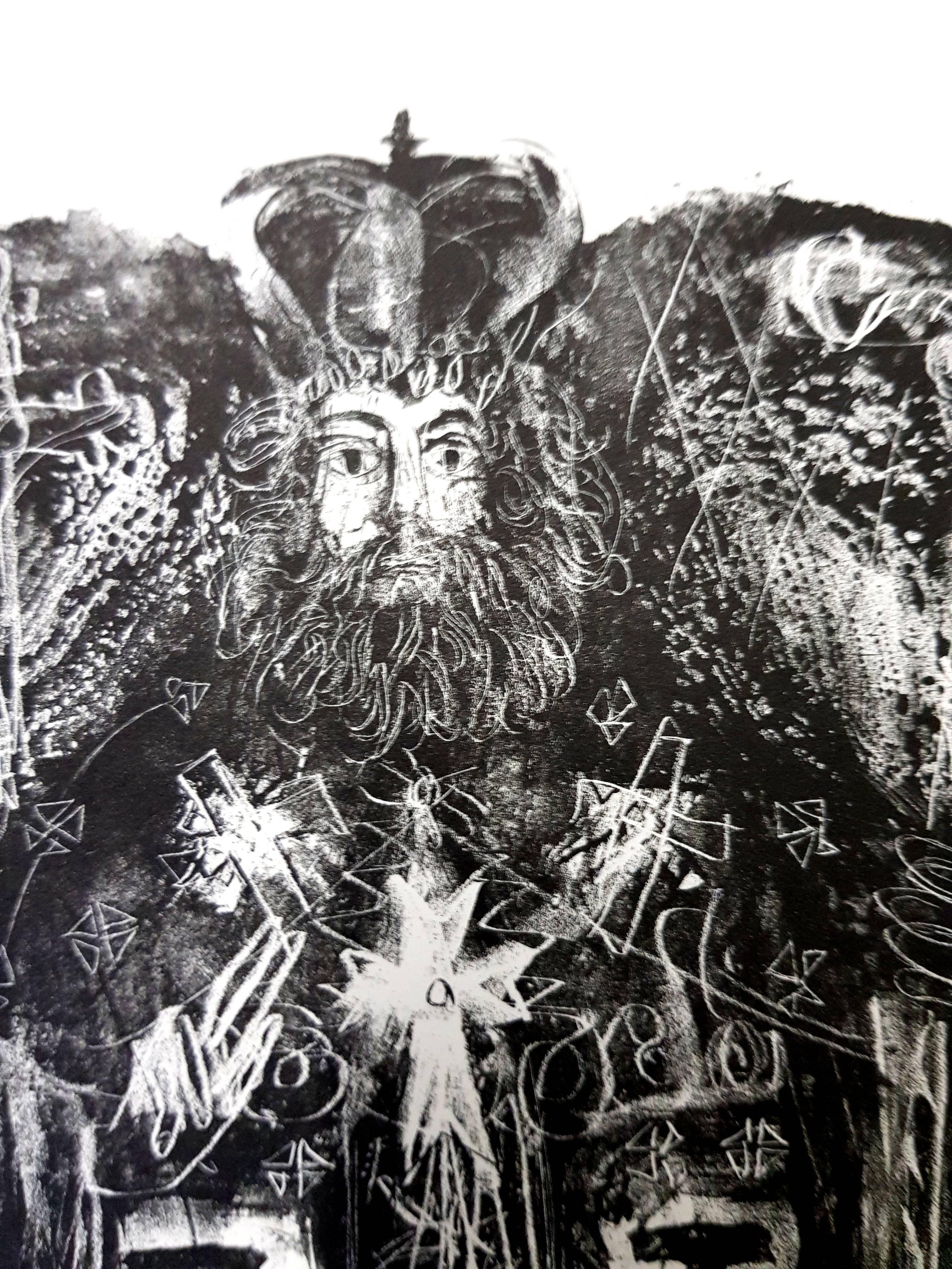 Antoni Clavé - Litografía original - Para la reina de picas de Pushkin en venta 2