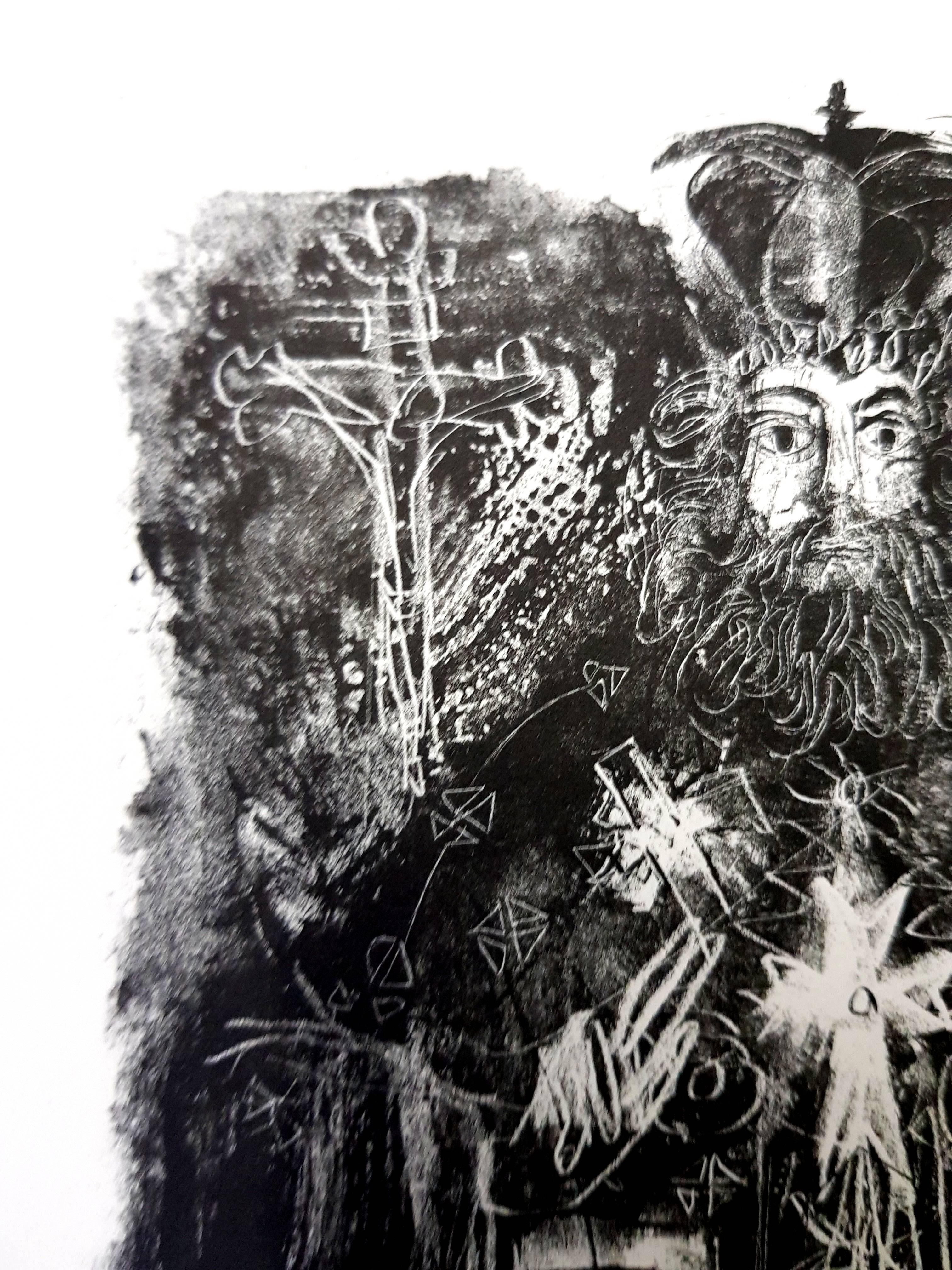 Antoni Clavé - Litografía original - Para la reina de picas de Pushkin en venta 3