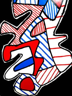Jean Dubuffet - Le Hochet - Serigrafía original