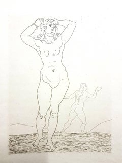 André Derain - Las Heroidas de Ovidio - Grabado original