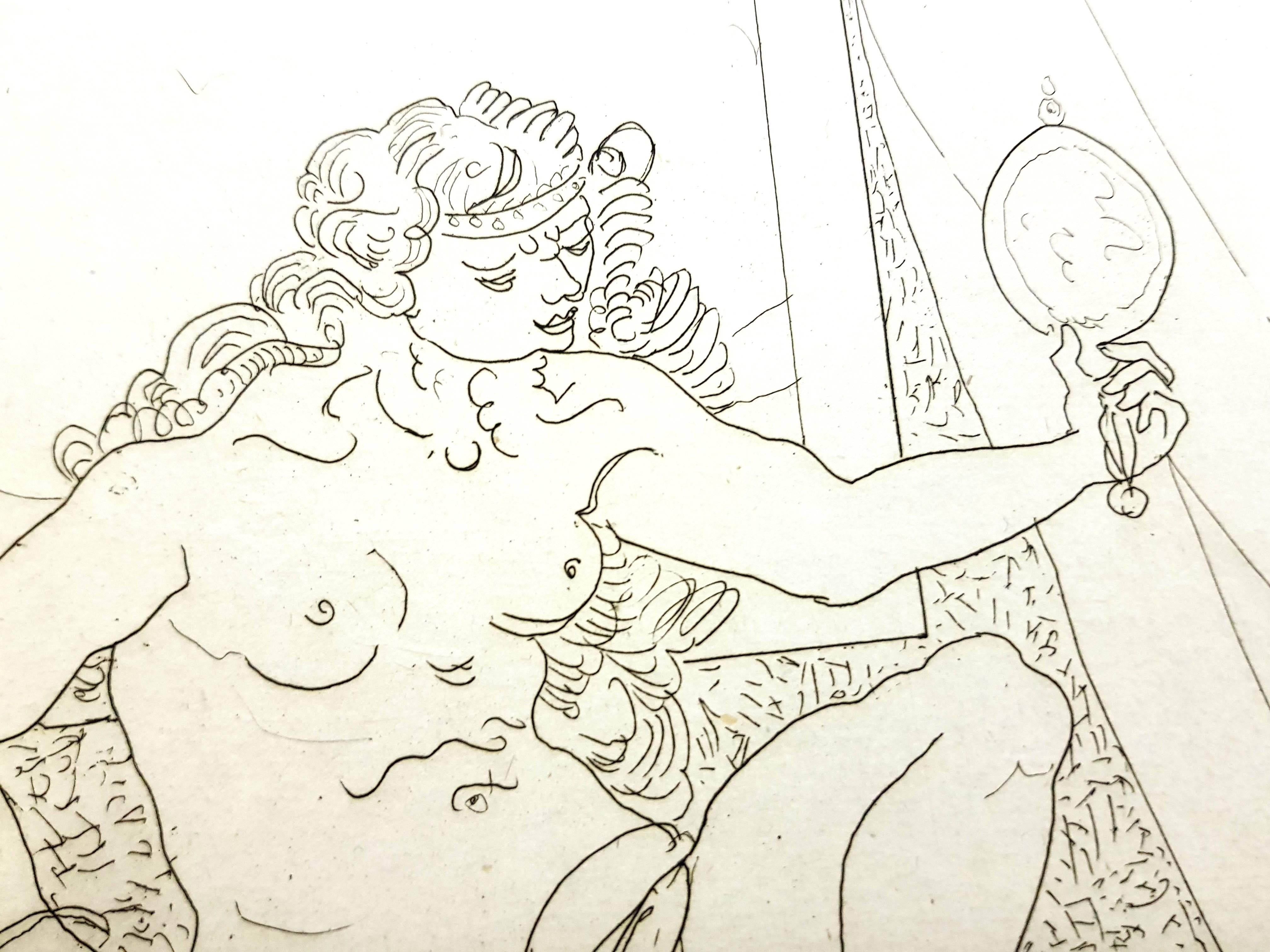 André Derain - Ovid's Heroides - Original Etching For Sale 2