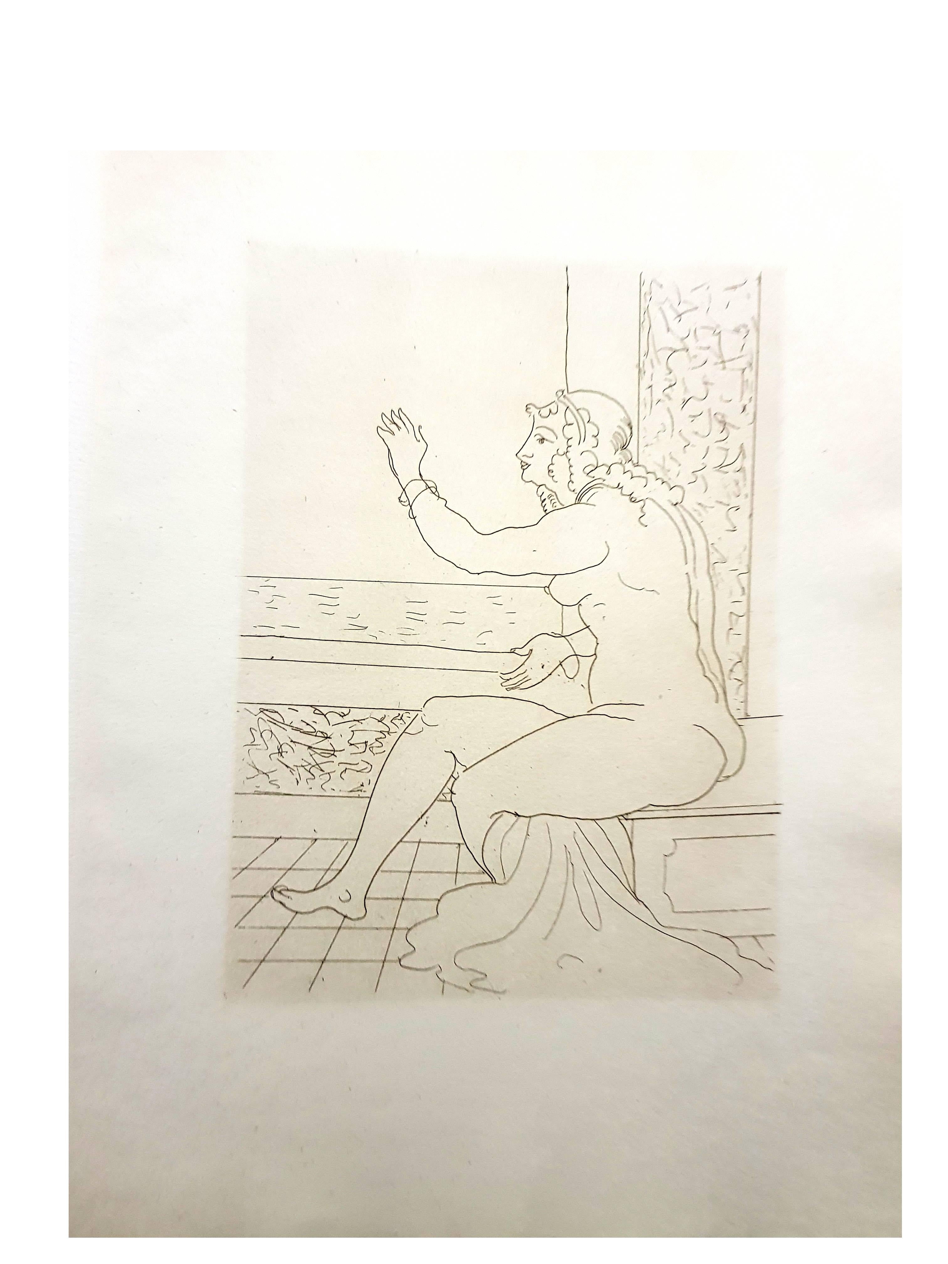 André Derain - Ovid's Heroides - Original Etching For Sale 1