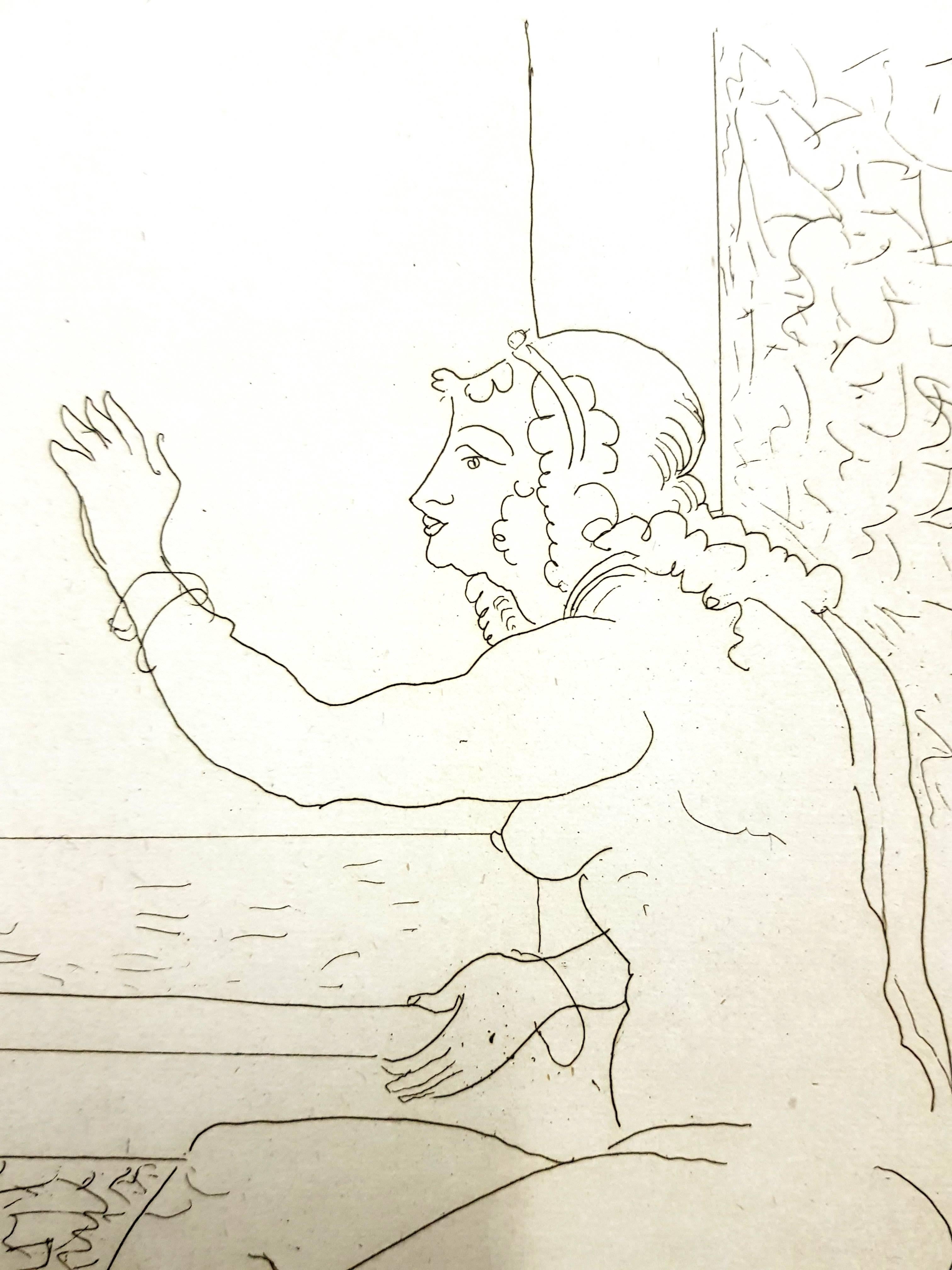 André Derain - Ovids Heroides - Original-Radierung im Angebot 2