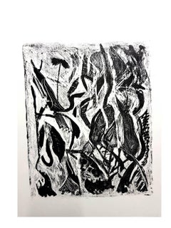 Jean-Michel Atlan - Kafka - Lithographie originale