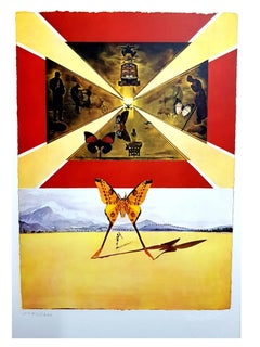 Salvador Dali - Roussillon - Original Lithograph