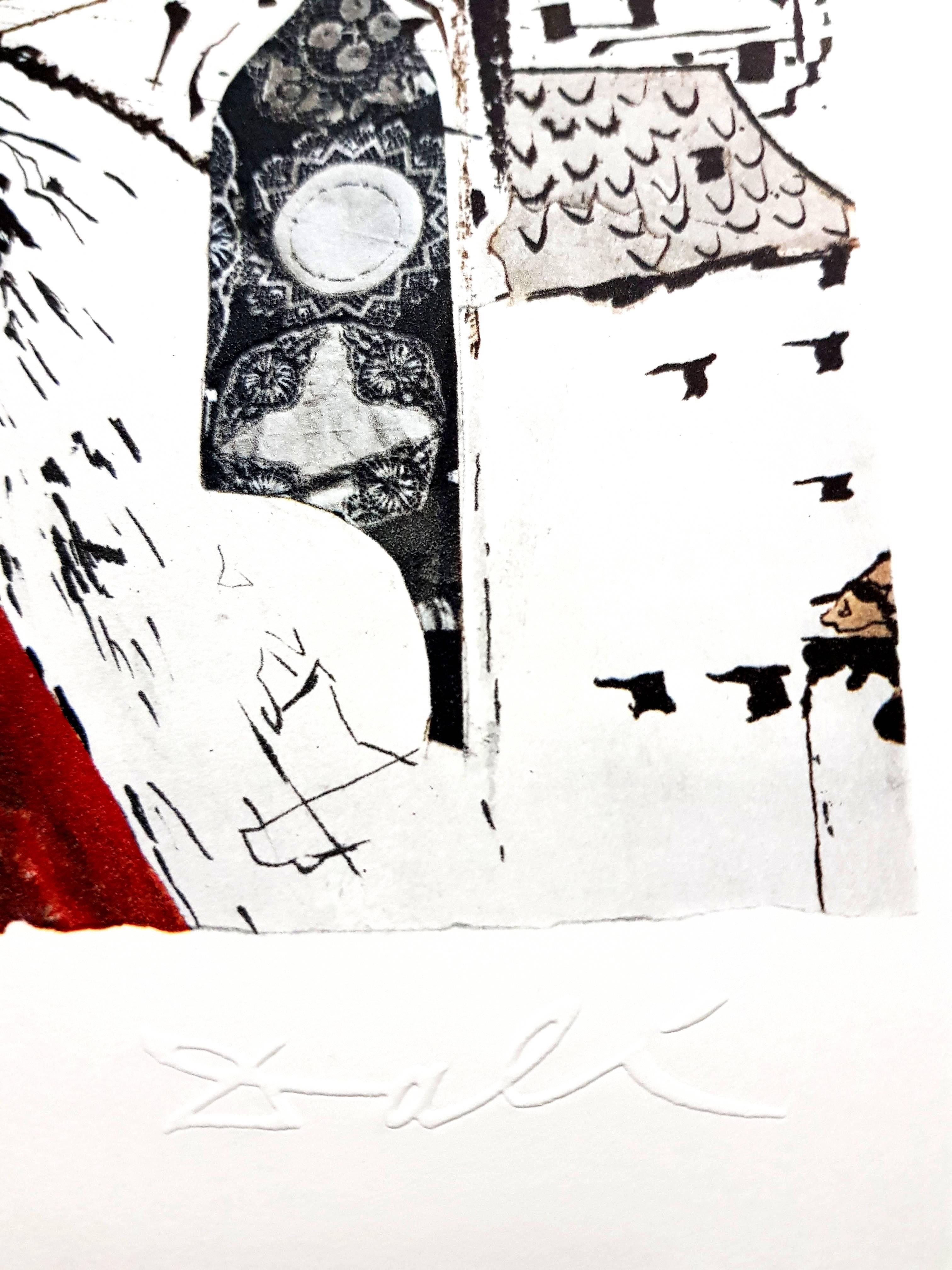 Salvador Dali (after) - Alsacia - Litografía en venta 1
