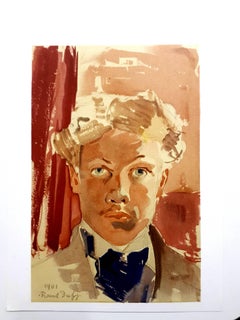 Raoul Dufy (after) - Autoportrait - Lithograph