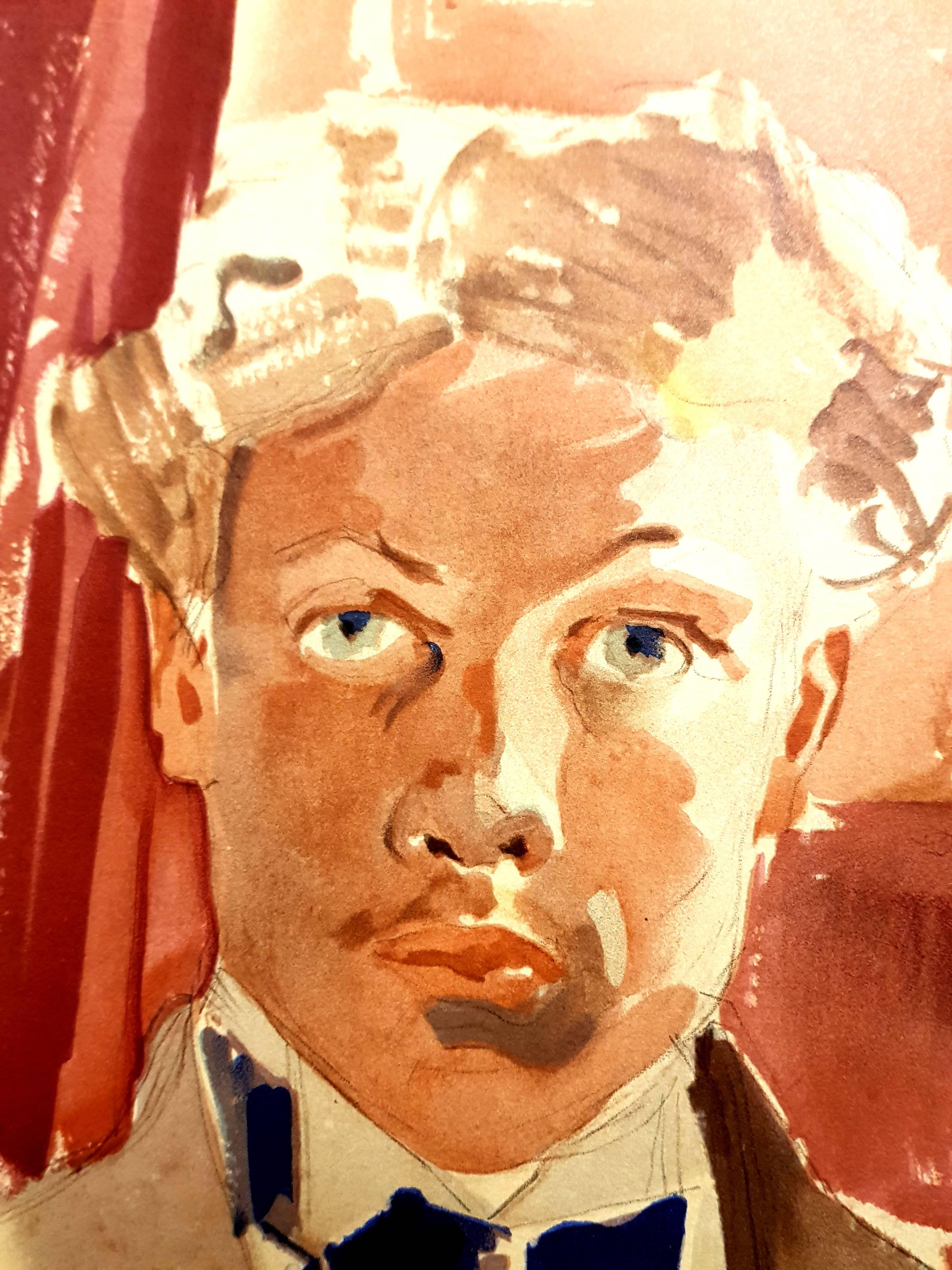 Raoul Dufy (d'après) - Autoportrait - Lithographie en vente 2