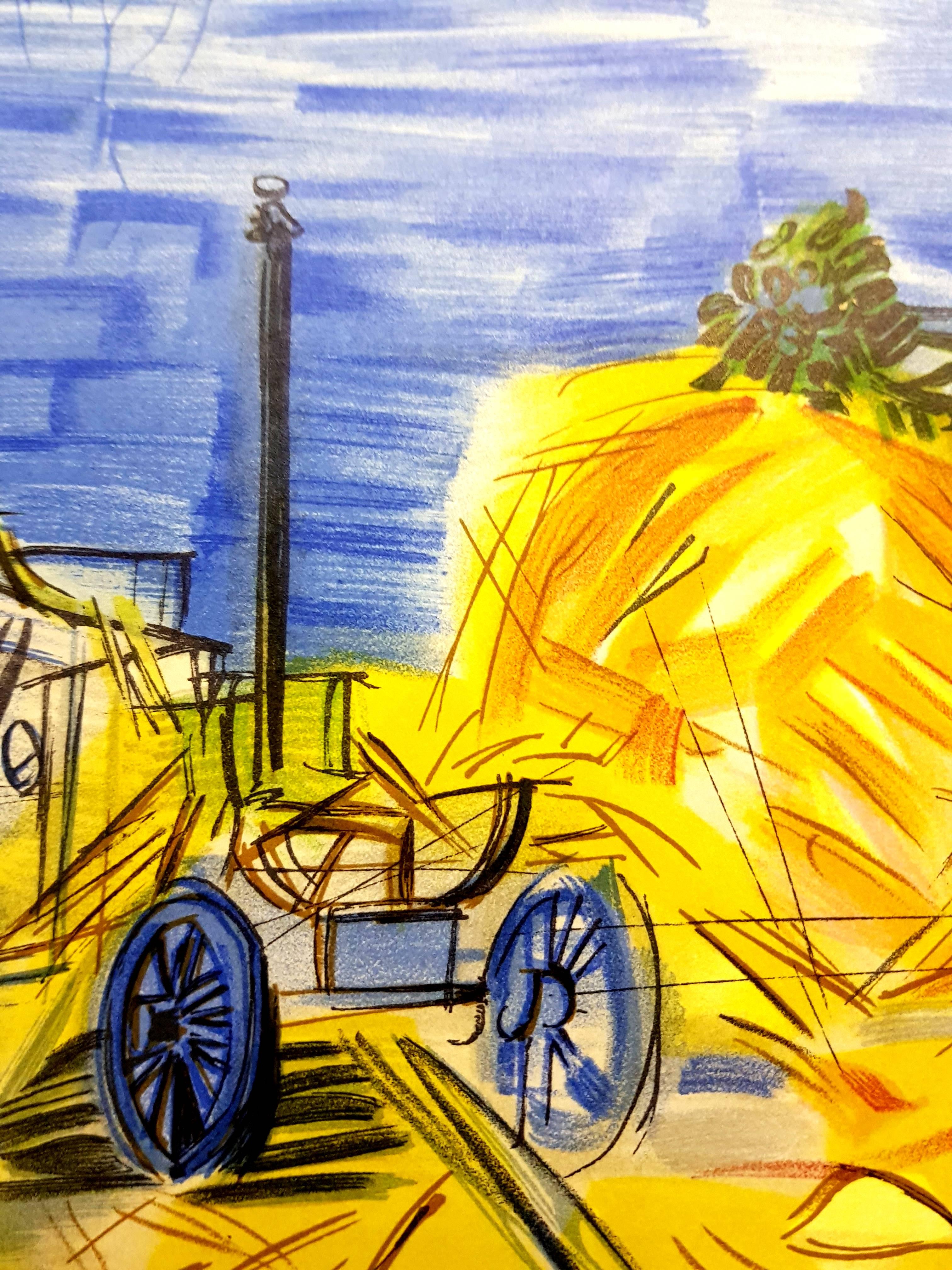 Raoul Dufy (after) - Autorretrato - Litografía en venta 5