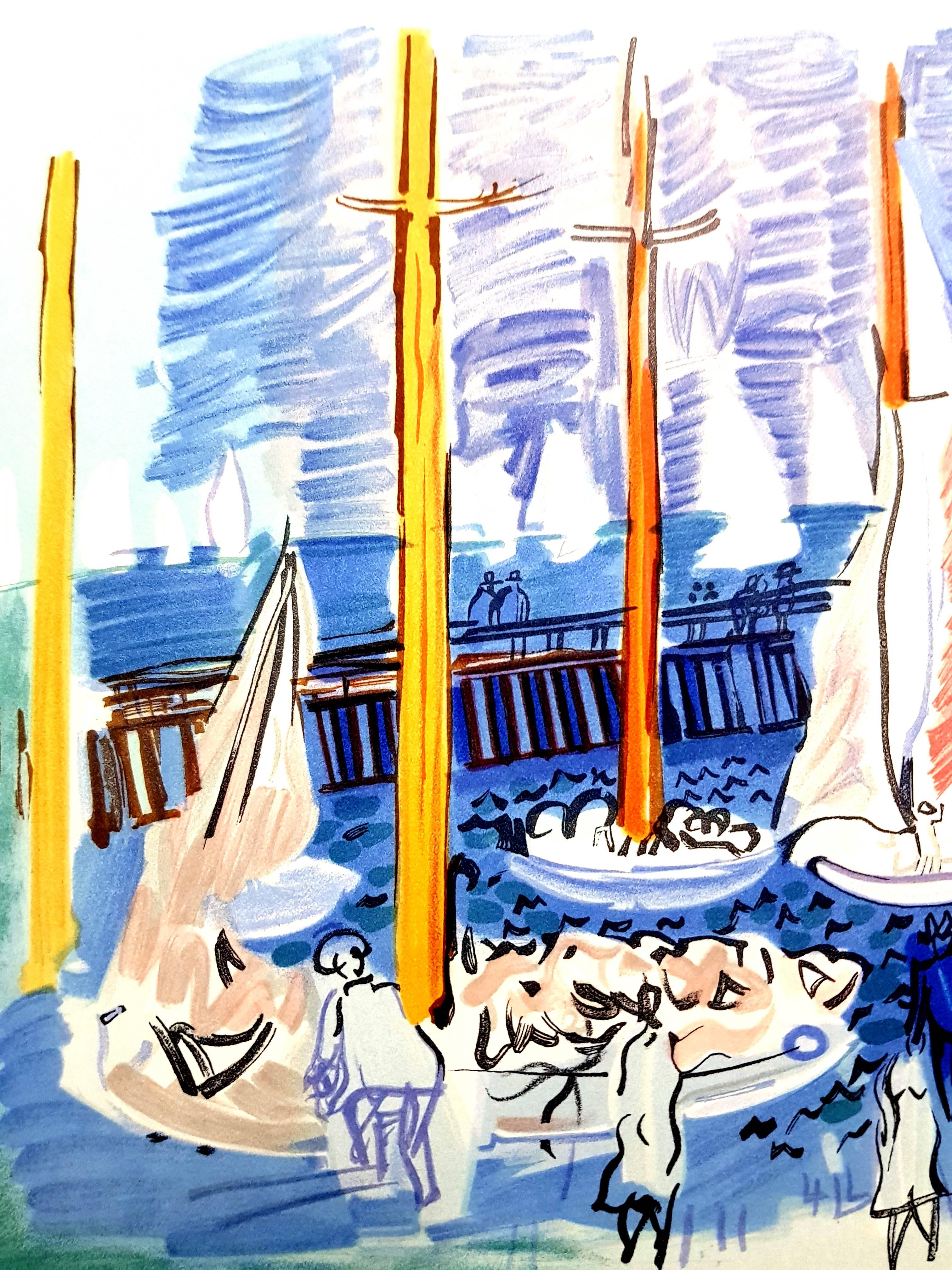 raoul dufy boat paintings