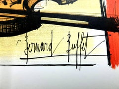 Bernard Buffet (after) - Homage to Dufy - Lithograph