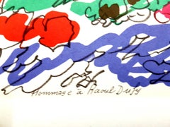 Charles Lapicque (after) - Homage to Dufy - Lithograph