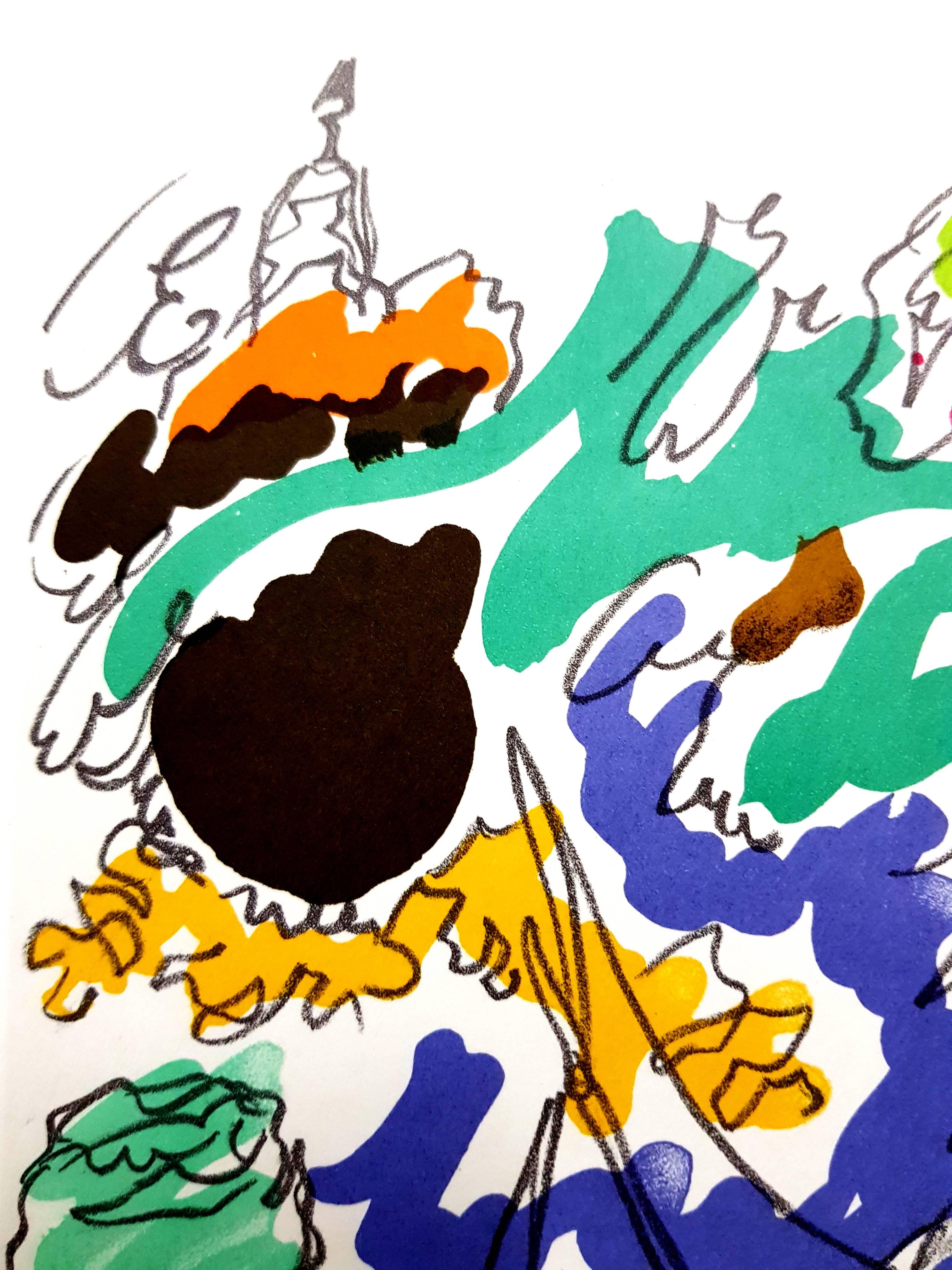 Charles Lapicque (after) - Homage to Dufy - Lithograph For Sale 2