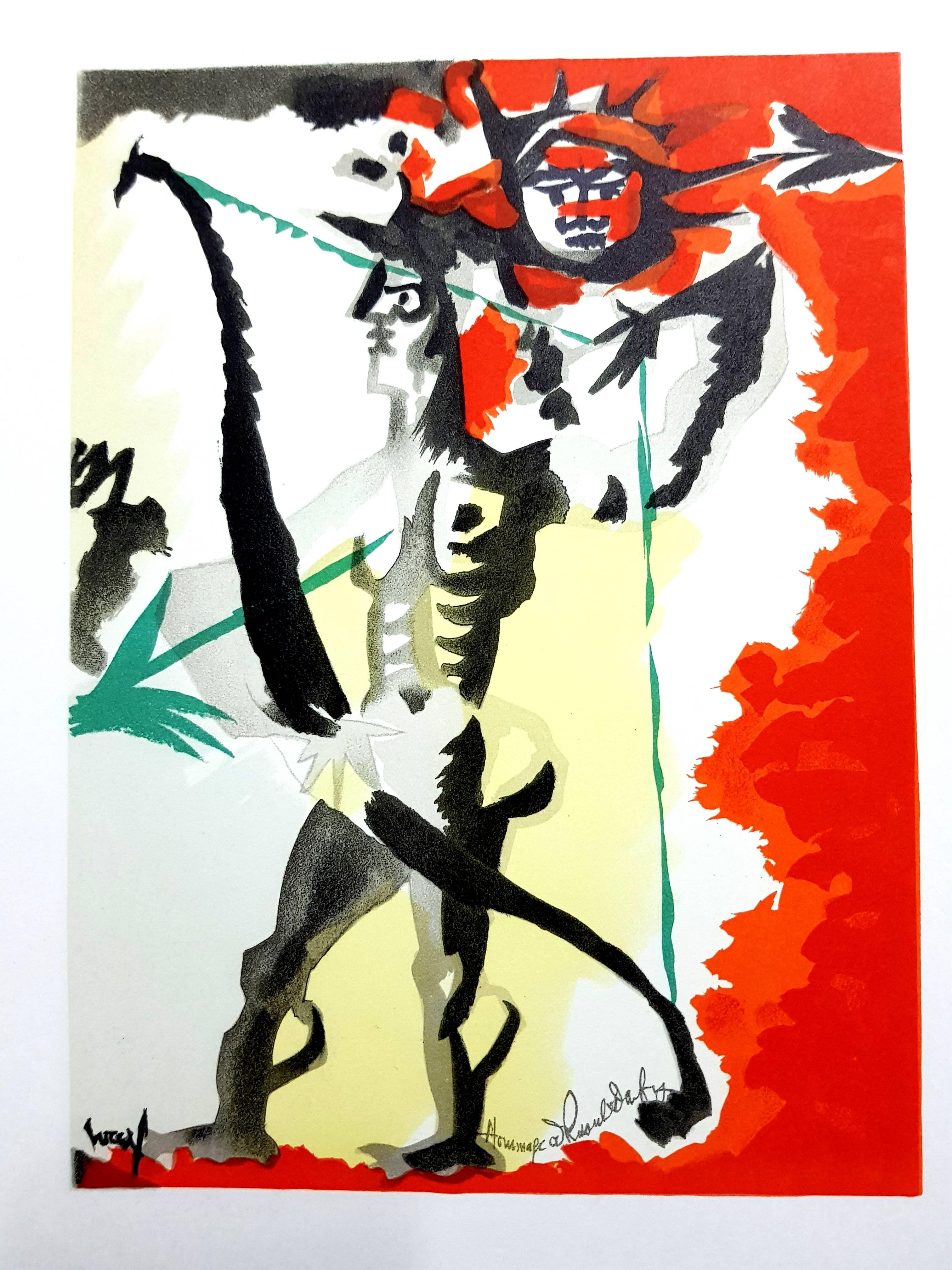 Jean Lurçat (after) - Homage to Dufy - Lithograph