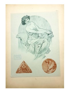 Alfons Mucha - Original Lithograph - Women