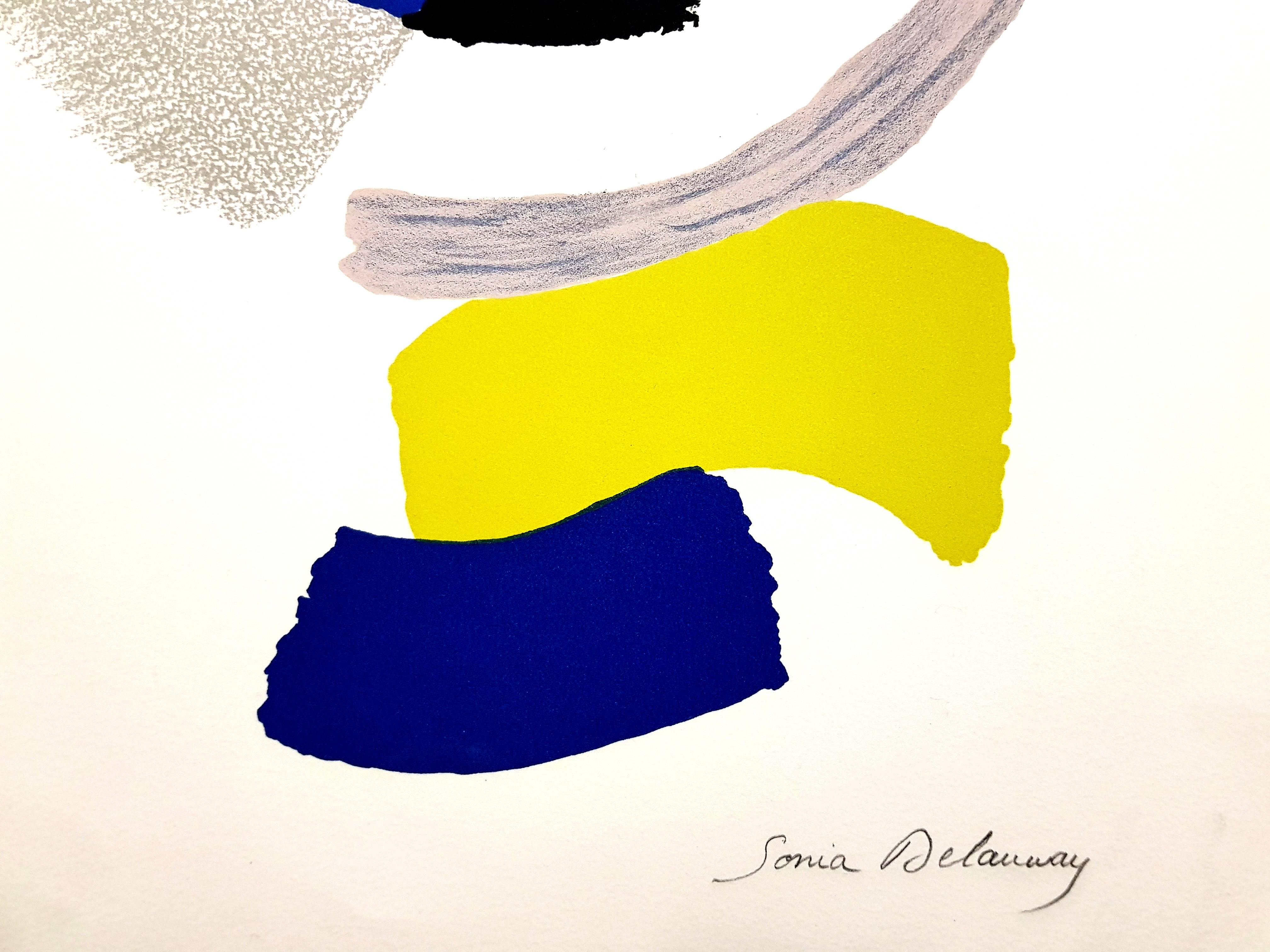 Sonia Delaunay - Composition - Original Lithograph 3