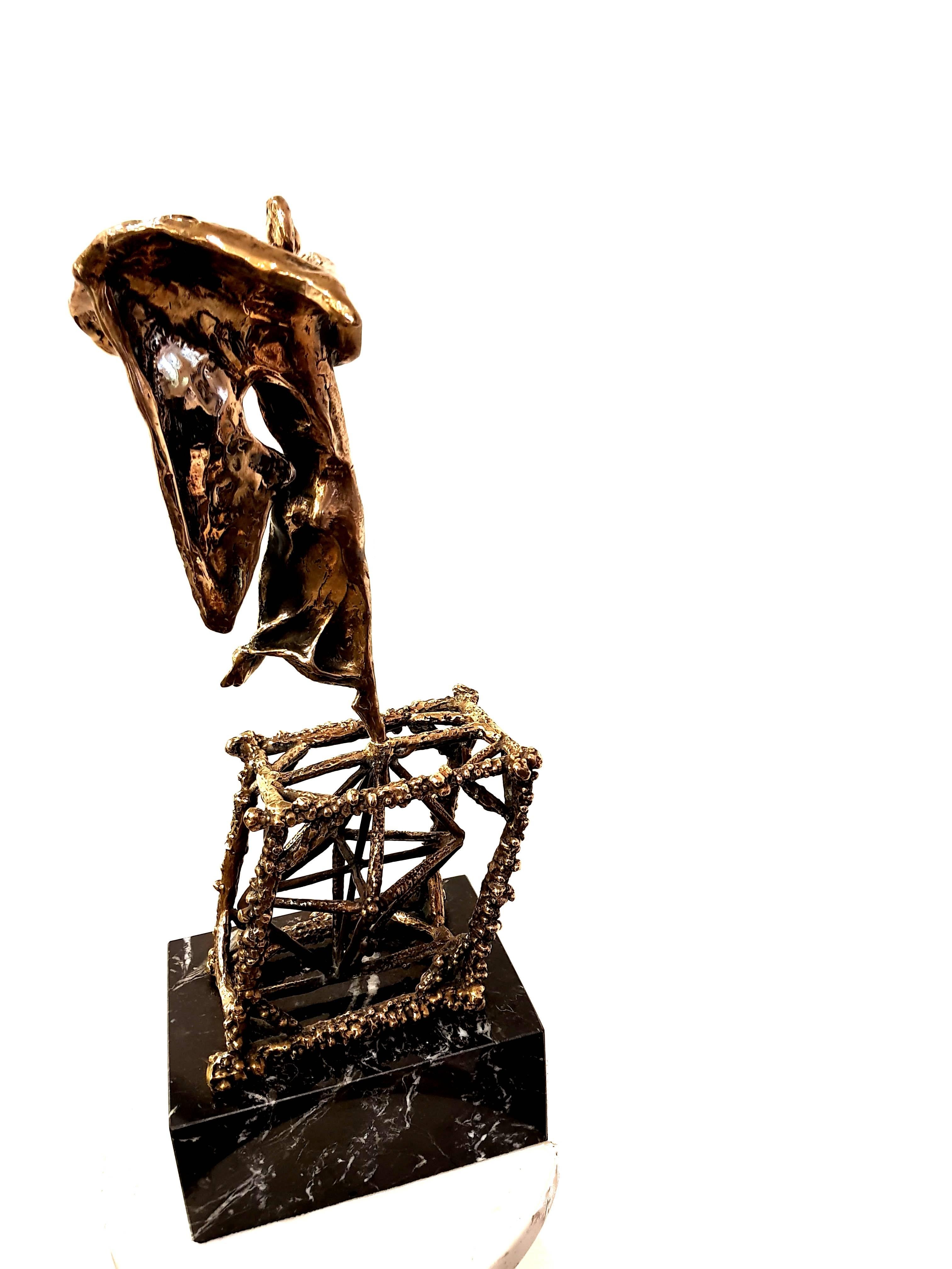 Salvador Dali - Flying - Original Bronze Sculpture 1
