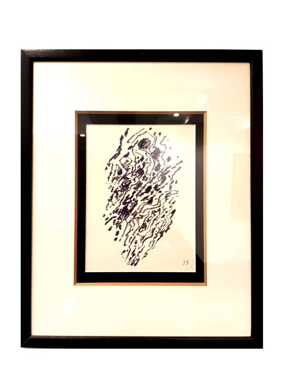 Jacques Germain -Untitled - Original Signed Ink