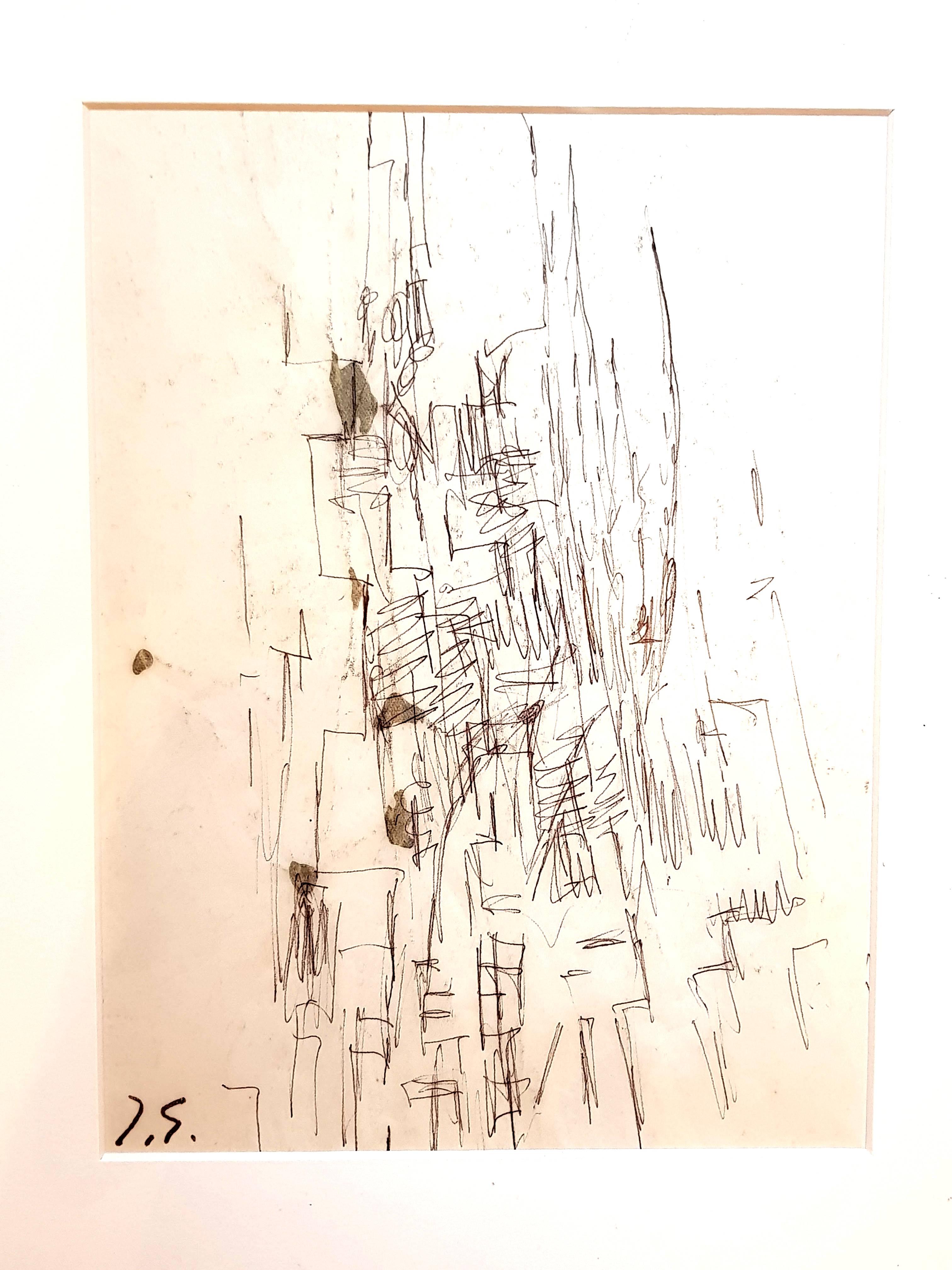 Jacques Germain -Untitled - Original Signed Drawing