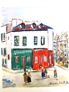 Inspired Village of Montmartre - Pochoir