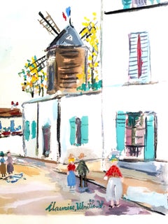 Pueblo inspirado de Montmartre - Pochoir