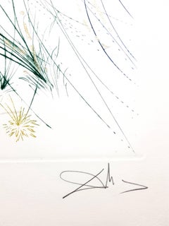 Salvador Dali - The Beloved Feeds Among the Lilies - Signed Aquatint