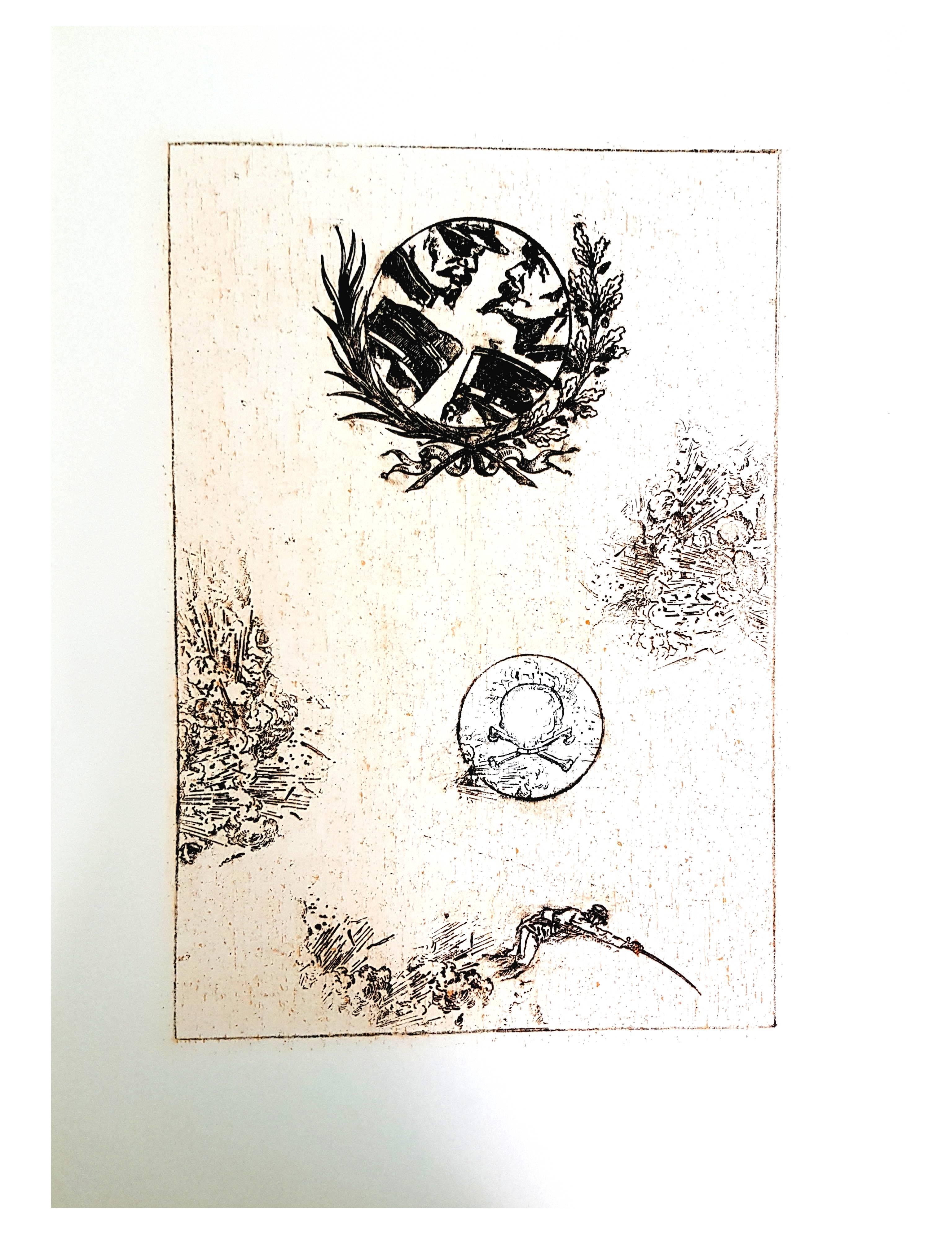 Max Ernst - Le soldat - Lithographie originale en vente 5