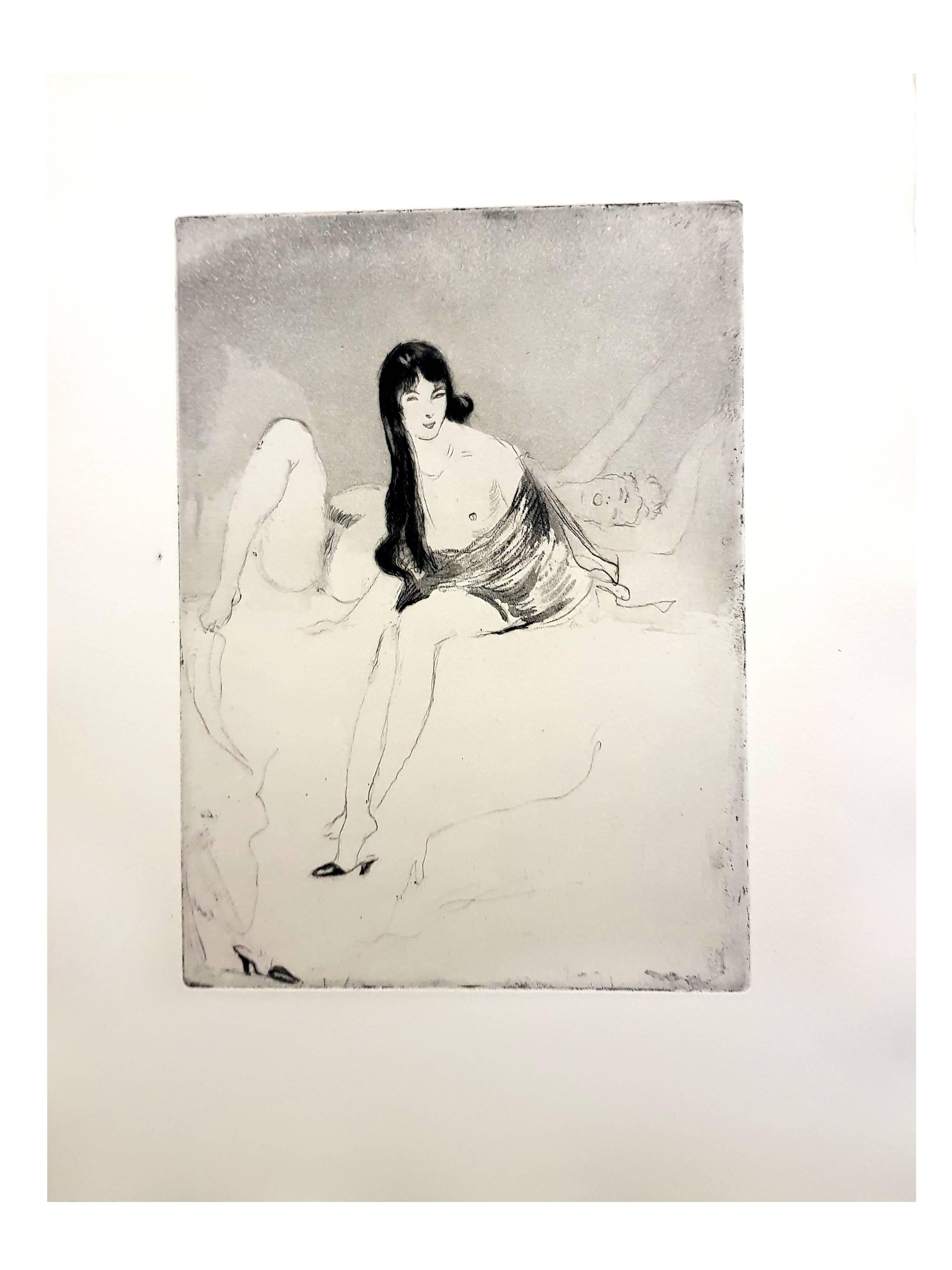 Jean Gabriel Domergue - Women - Original Etching